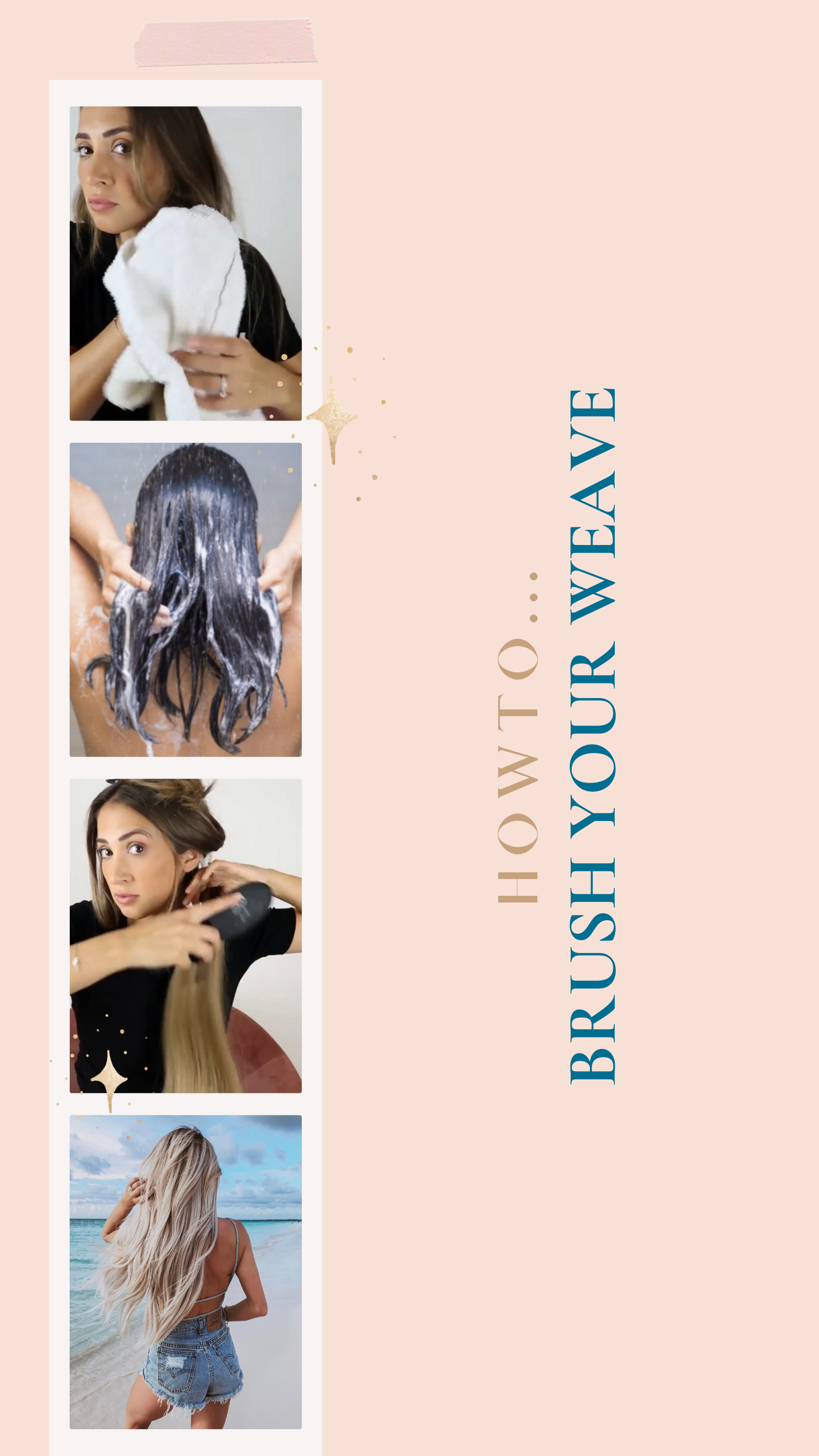 Weave sales your hair