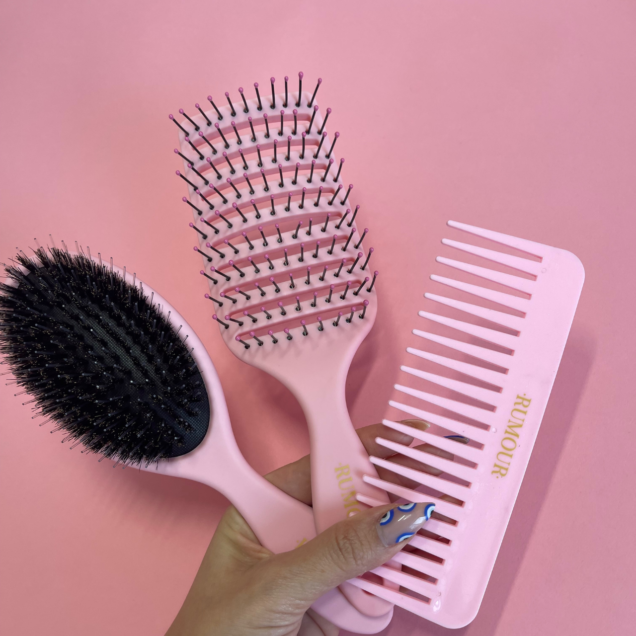 RUMOUR BRUSH/COMB FULL SET