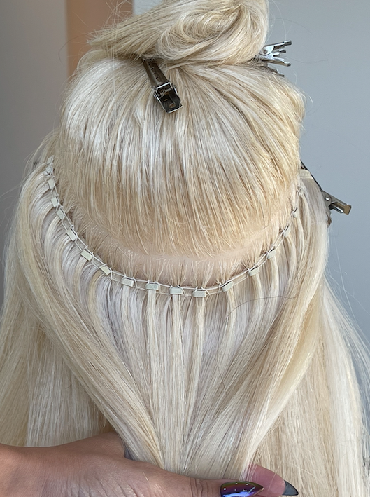 hairextensionscourse, hair course, online weave course, reversed weft course, Sarah page hair, naked weave course, la weave course