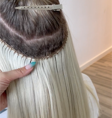 Tape in extensions grow out hot sale