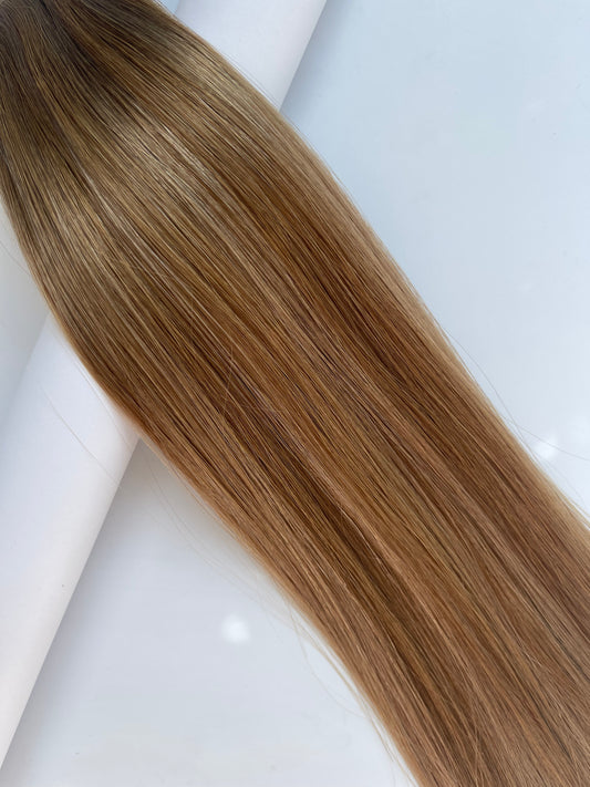 caramelised, caramelized, beautyworks, remi cachet, hair salon dubai, ghost weft, hairkings, beauty works, caramel