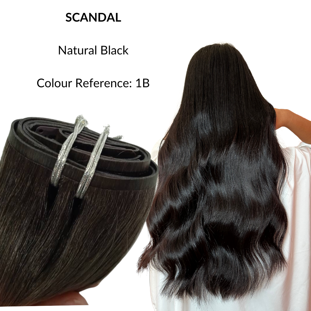 HUMAN HAIR CLIP INS | SCANDAL