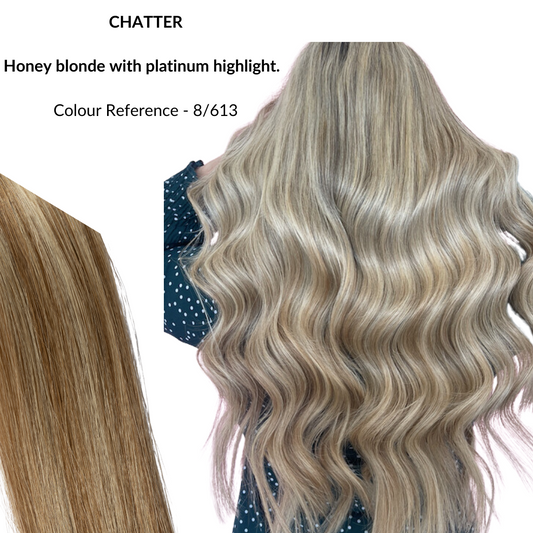 HUMAN HAIR CLIP INS | CHATTER