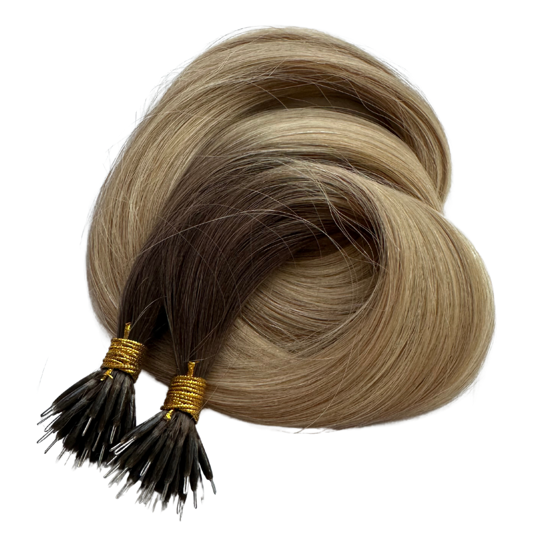 NANO TIP HAIR EXTENSIONS | ROOTED CHATTER | 50g | 20"