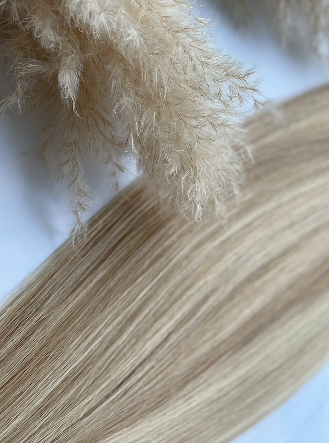 24" Hair | Human Hair Weft Gossip Girl | blonde mix | Scandinavian blonde | sunset boulevard | Barley blonde | viking blonde | Molly Mae | | Beauty works |yrussian Mongolian hair | weft | weave | extensions supplier | Dubai Hair Extensions - Rooted Gossip Girl | Beauty Works Online | Lullabellz | Easilocks | Bellami | Great Lengths | Glamlox | Hair Kings | Remi cachet | additional lengths | razzle dazzle | Hair choice | Hair Kings | Transform | Prestige | sway 